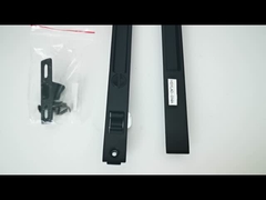 알루미늄 슬라이딩 창 잠금 90G 이중 측면 잠금 검은 갈색 현대 문 잠금