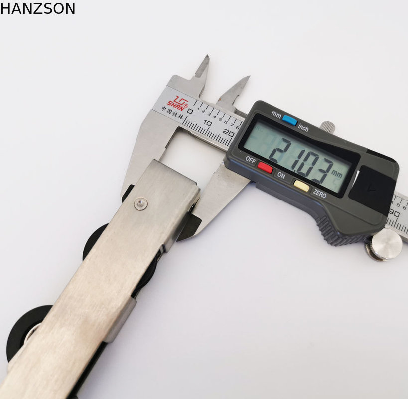 Stainless Steel 201 Sliding Window Roller with 21*15 Size and 15mm Width for Smooth Sliding Door and Window Operation