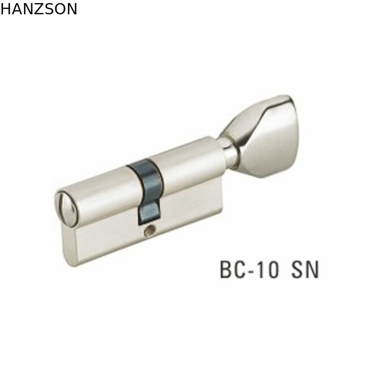 튼튼한 유로 단면도 자물쇠 실린더, 목욕탕 자물쇠 실린더 33.3×17.3×10.3mm 크기