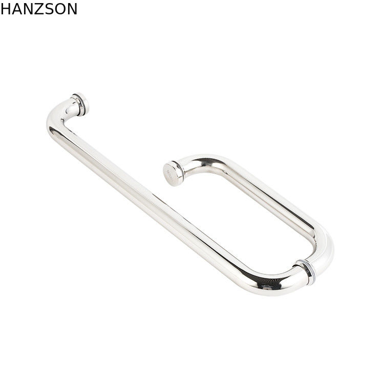 목욕탕 0.6mm 간격 ODM를 위한 Dia 25mm 샤워실 유리제 문 손잡이