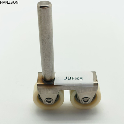 W18xH34xL42mm 알루미늄 미닫이 휠 도르래 608zz 게이트 베어링휠