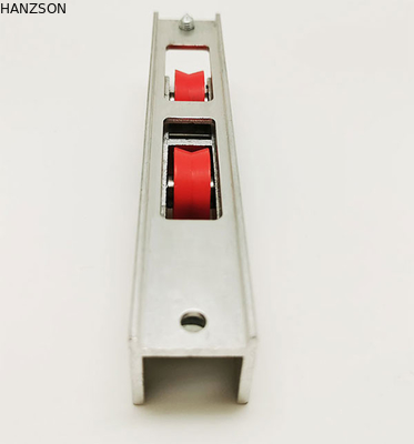 녹슬지 않는 알루미늄 합금 미닫이 창 롤러 고도 20.87mm 폭 22.42mm