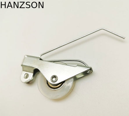플라스틱 덮개 알루미늄 미닫이 문 롤러 1.2mm 철 장 물자 OEM