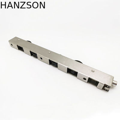 4개의 바퀴 POM 물자를 가진 스테인리스 미닫이 문 롤러 OEM