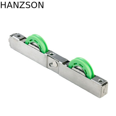 SS201 SS304 미닫이 문 롤러 25mm 반경 8.5mm두께 바퀴 크기