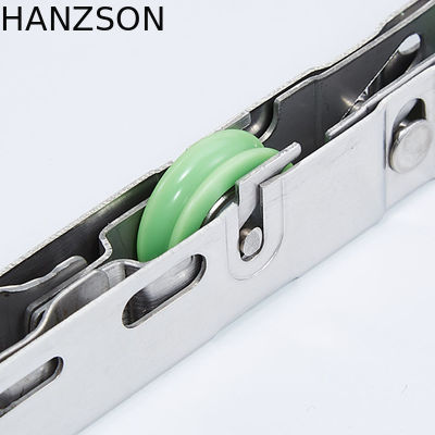 2개의 바퀴 POM 철 물자에 ODM 미닫이 문 롤러